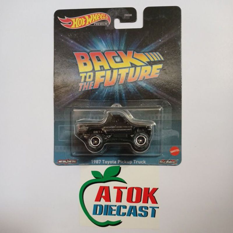 Hotwheels Premium Back To The Future 1987 Toyota Pickup Truck