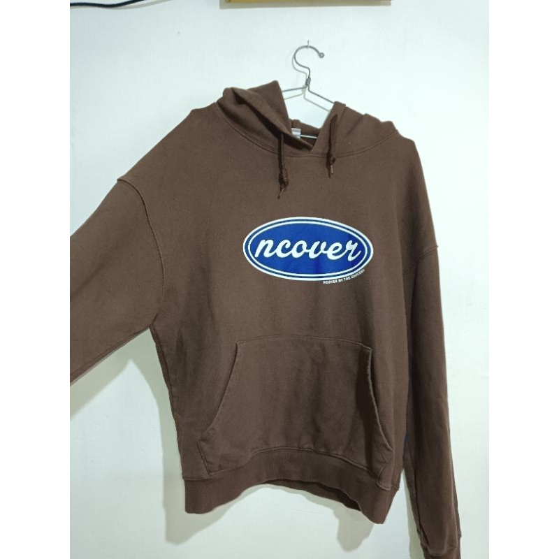 [PRELOVED] HOODIE NCOVER COKLAT