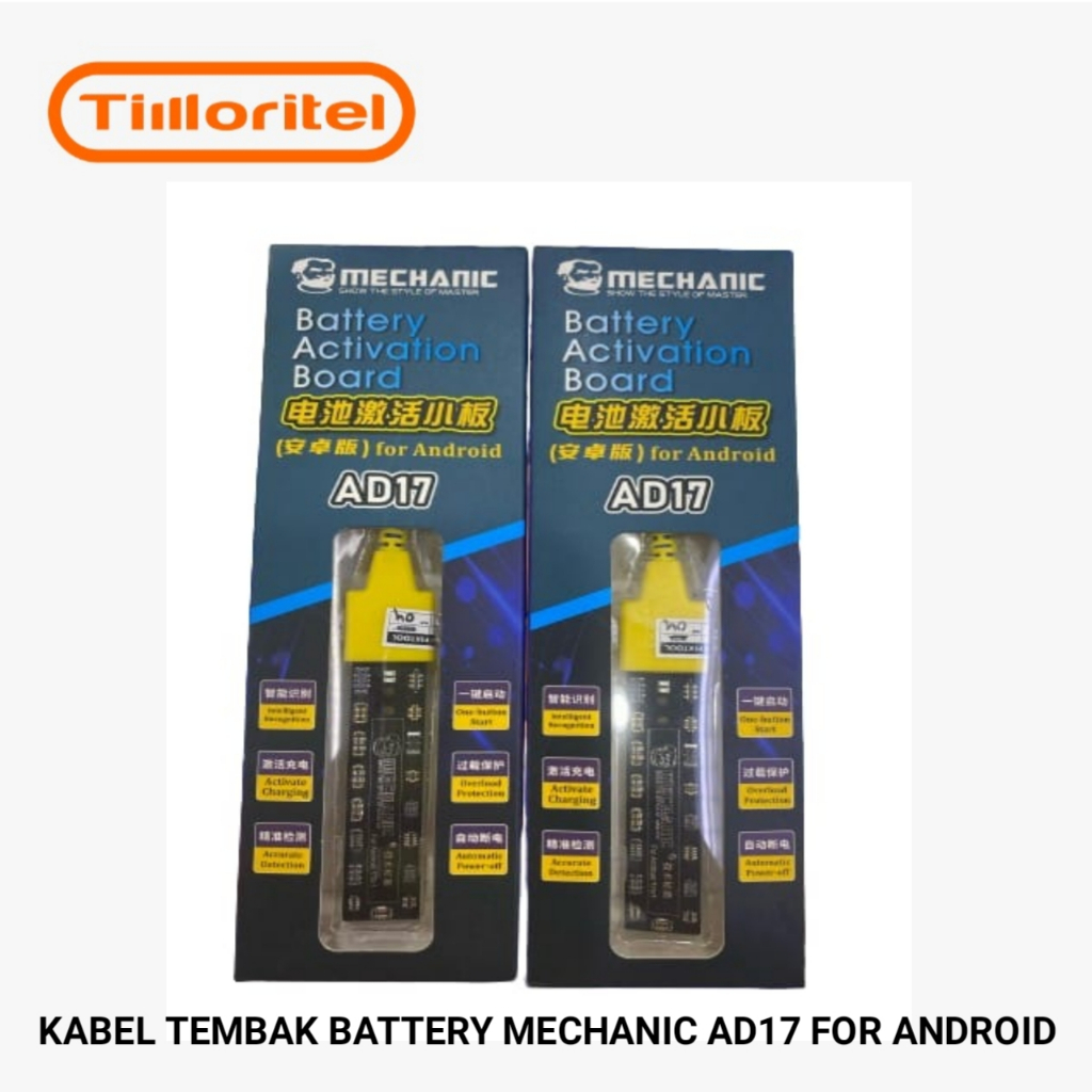 KABEL AKTIVASI BATTERY MECHANIC AD17 FOR ANDROID
