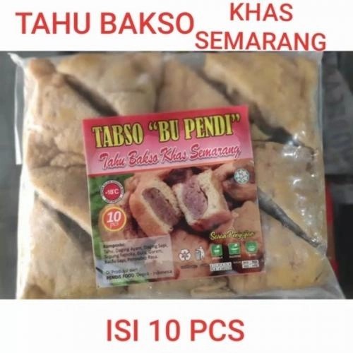 

Tahu bakso khas semarang bude pendi tahu baso original