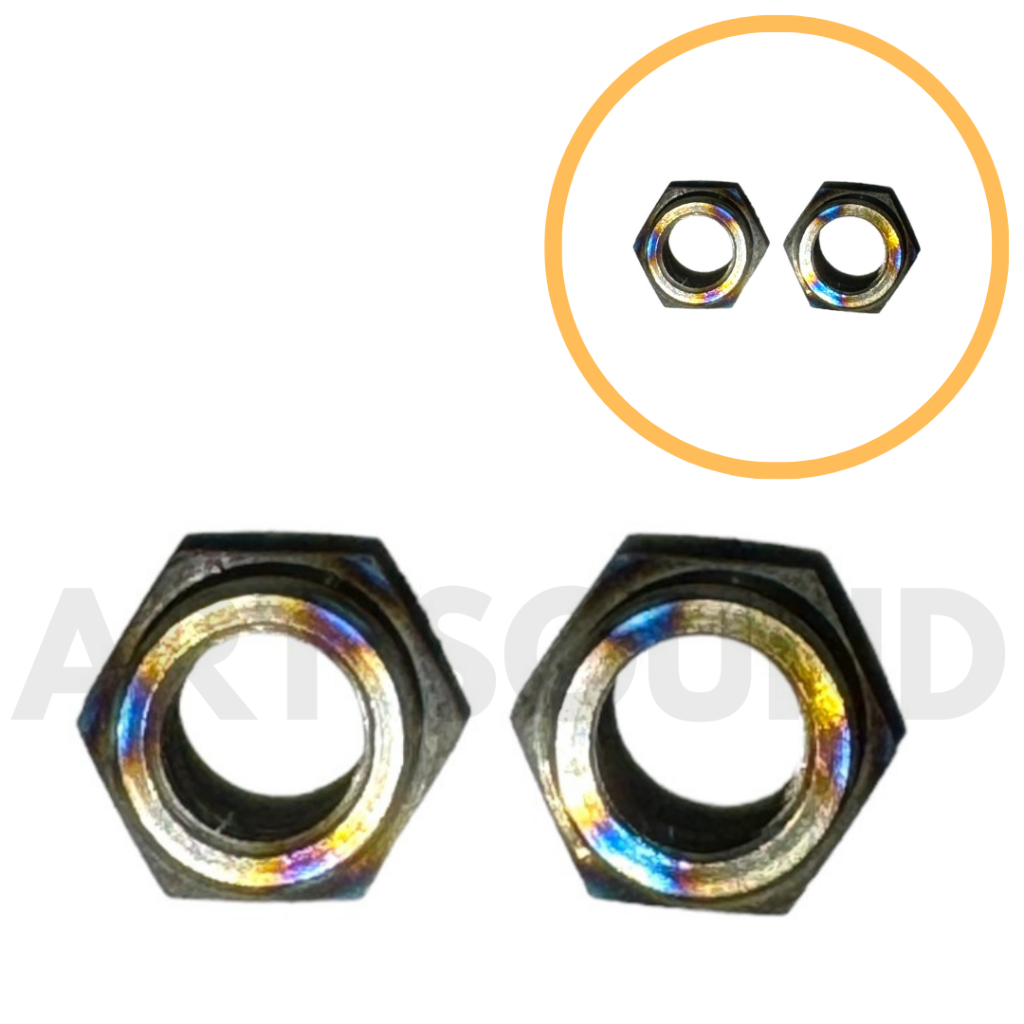 Mur Pentil Mur Tutup Pentil Titanium Burn Variasi Motor Original Thailand Good Quality