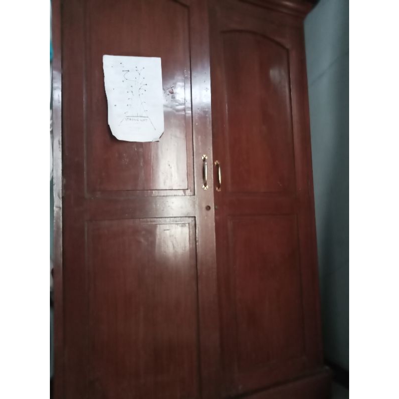 lemari second kayu jati
