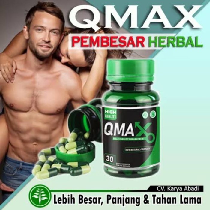 Q-MAX HERBAL DIJAMIN 100% AMPUH - OBAT QMAX UNTUK PRIA DEWASA