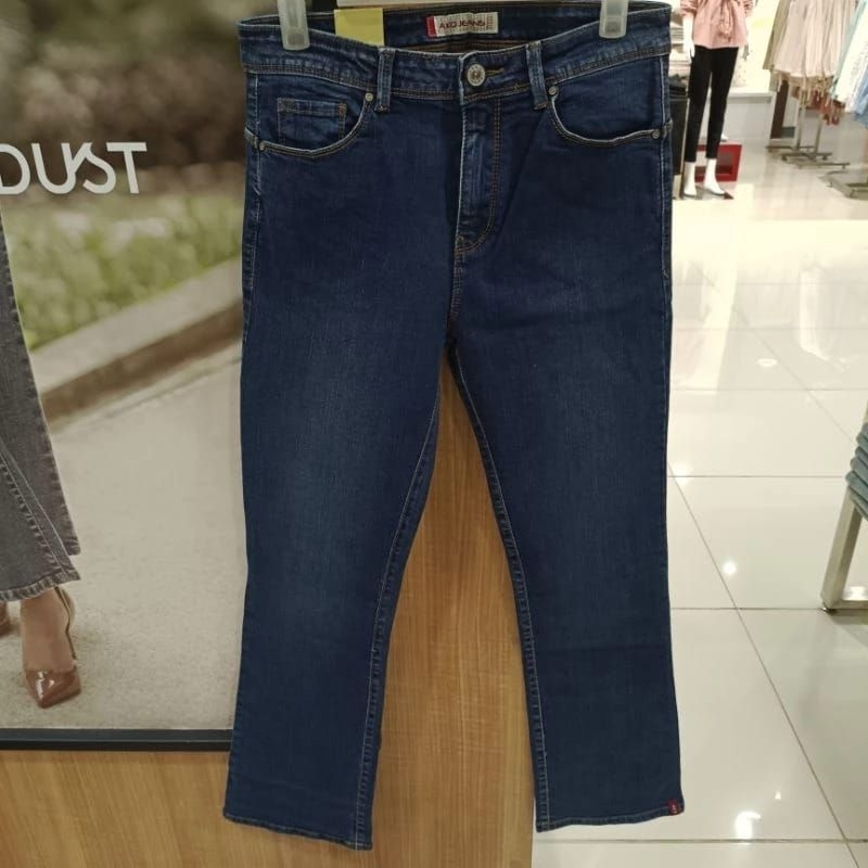 celana jeans wanita bootcut brand ako
