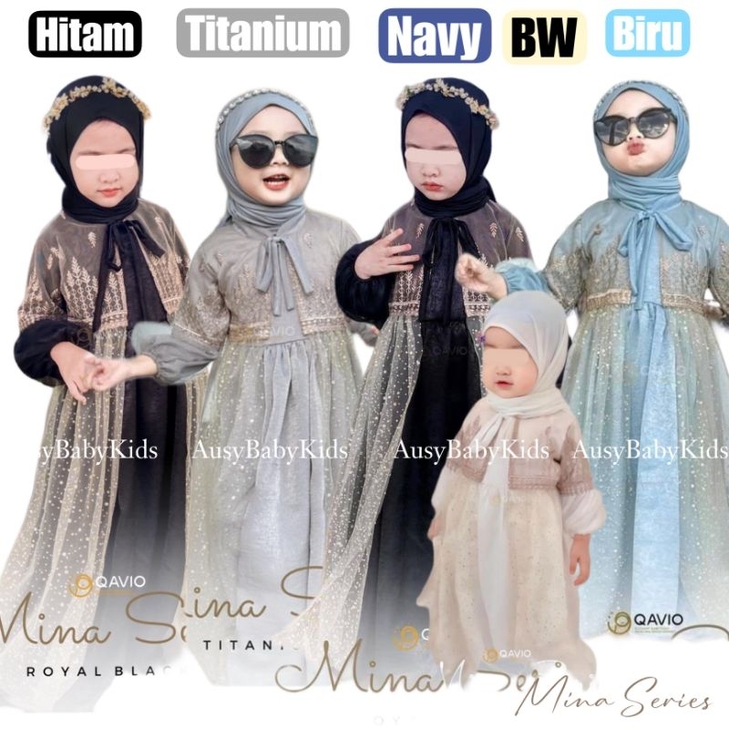 Gamis Minna Qavio ( Pakai Hijab )
