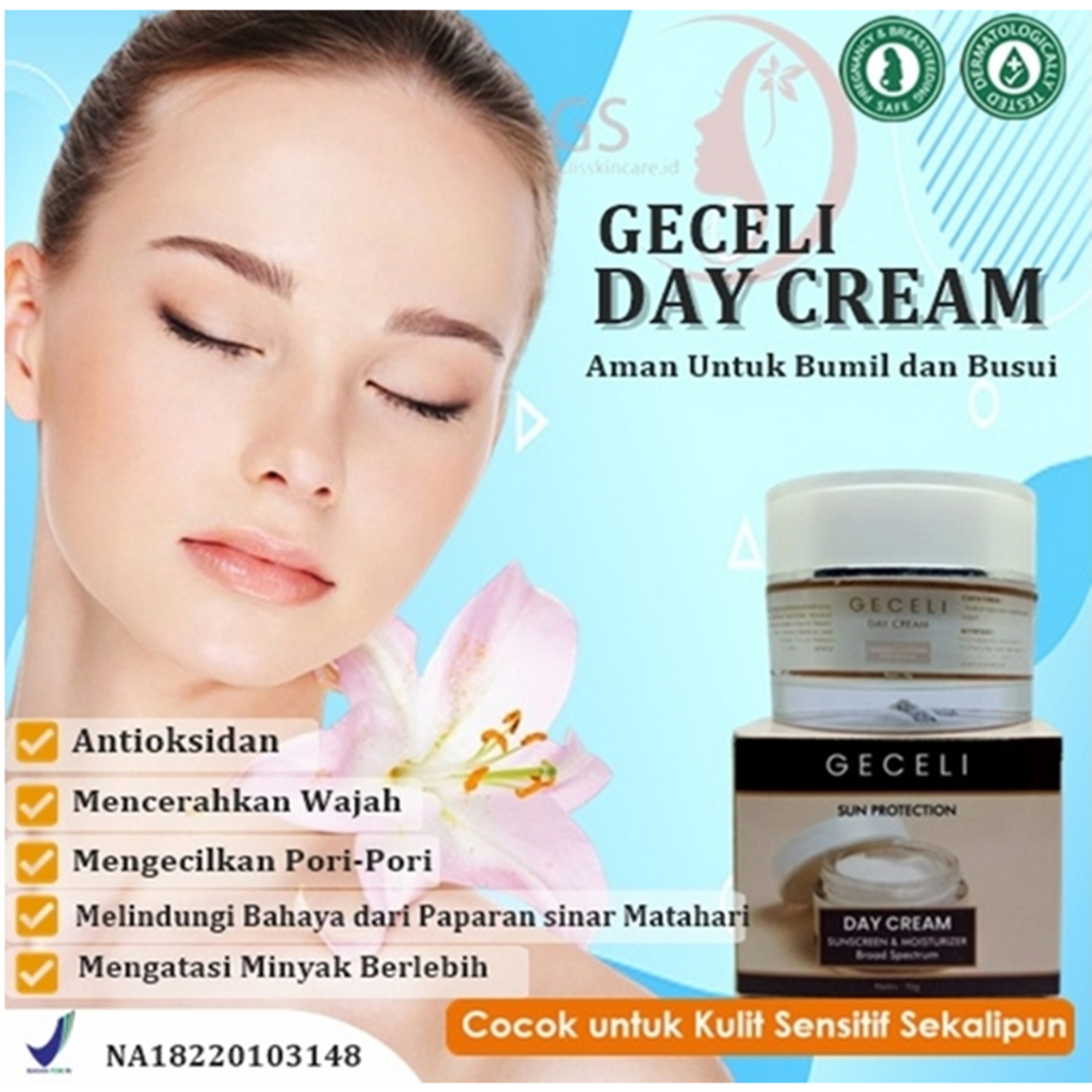 Day cream Geceli BPOM Cream Milia Penghilang Milia Paling Ampuh Cream Milia Ampuh Bpom Penghilang Mi
