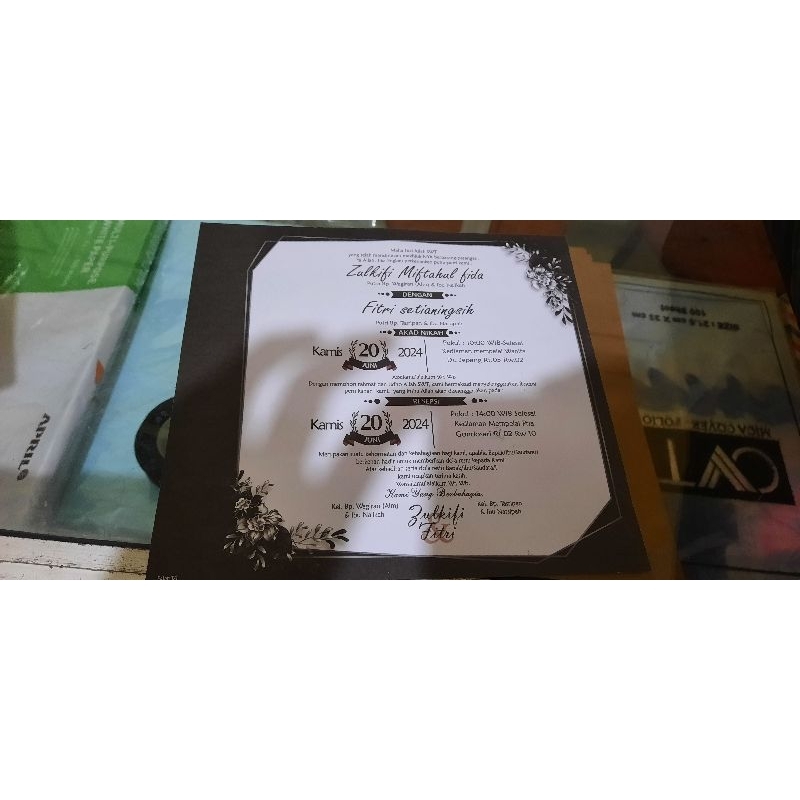undangan pernikahan falah 121