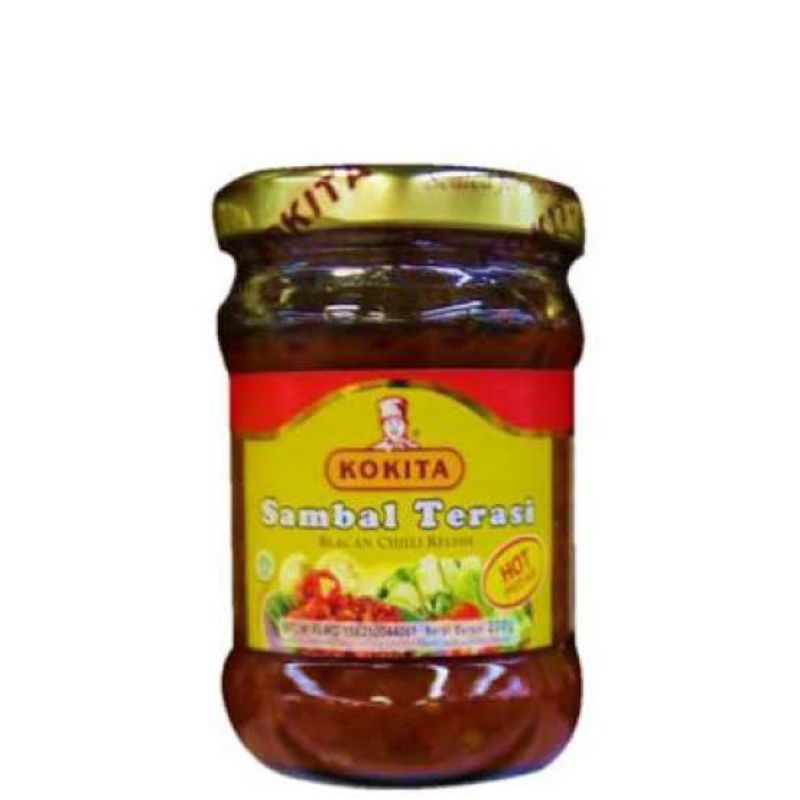 

kokita sambal terasi belacan Chilli relish 200gr