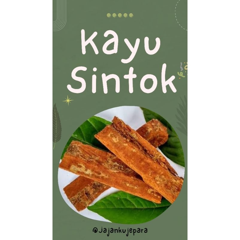 

Jamu Kulit Kayu Sintok kering 100 gr