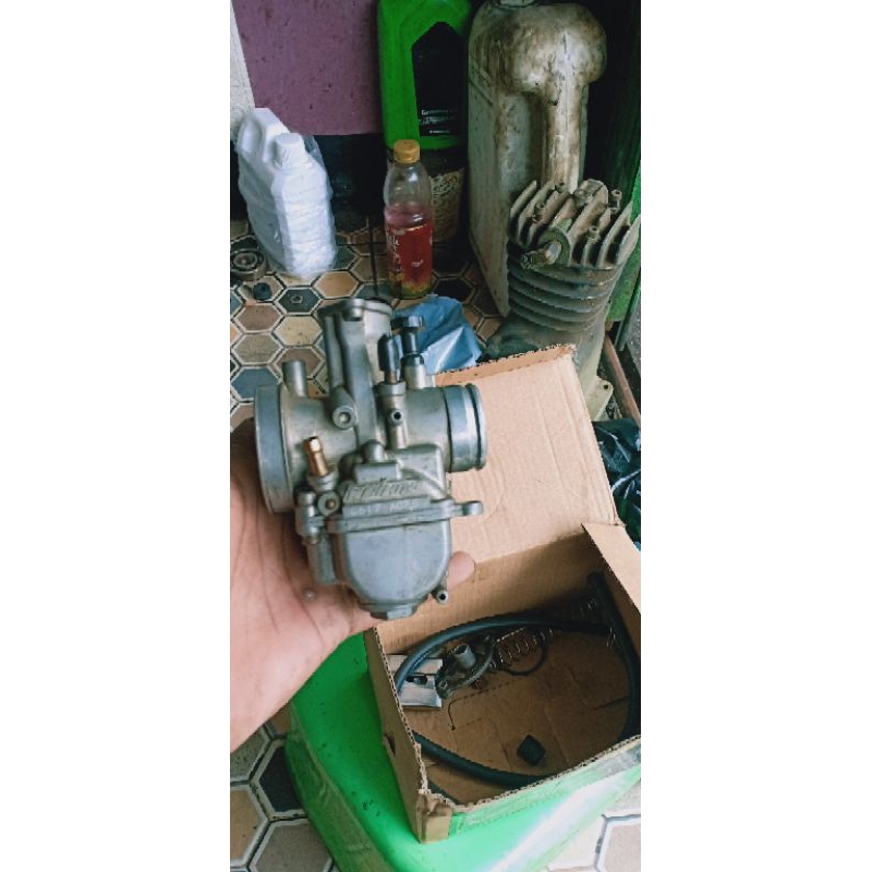 Karbu karburator PWK 28 KX85 G617 second ori layak pakai