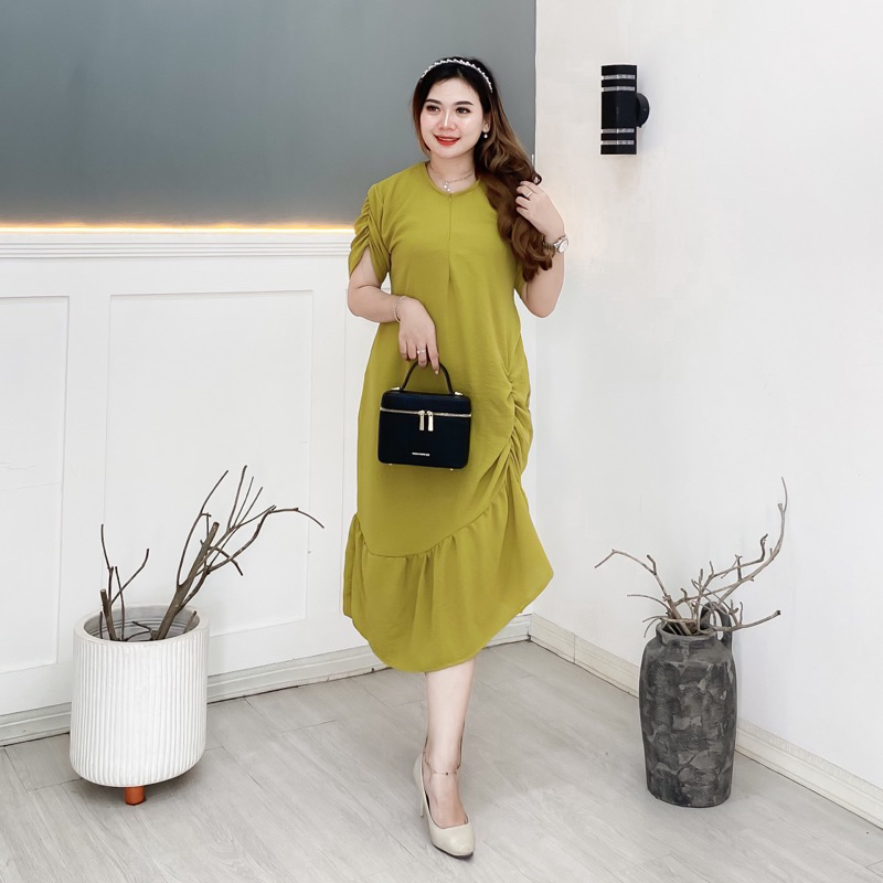 Salsa Dress Crincle Daster Crincle Murah