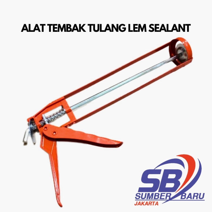 SB Tembakan Lem Sealant Botol Kaca Model Tulang Alat Tembak Lem Aquarium