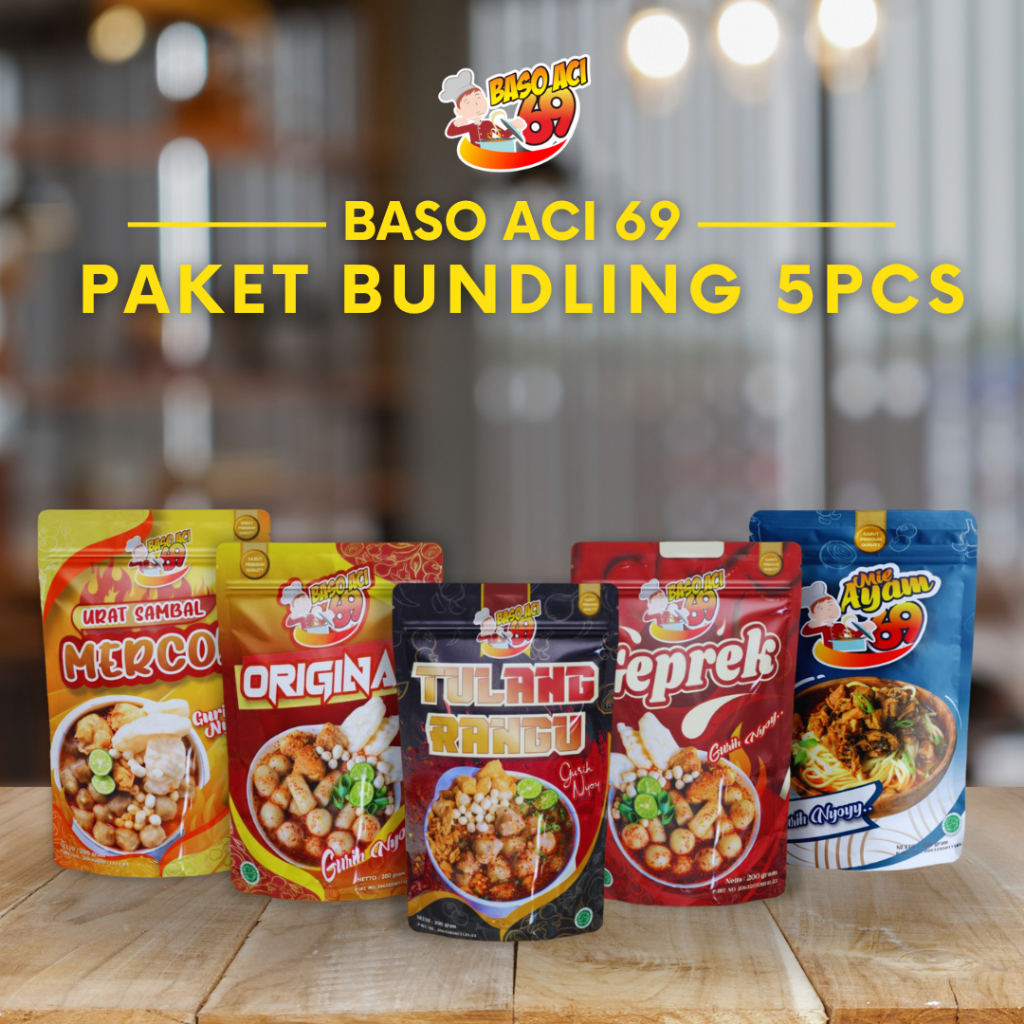 

Baso Aci 69 - Paket Bundling Juara isi 5pcs