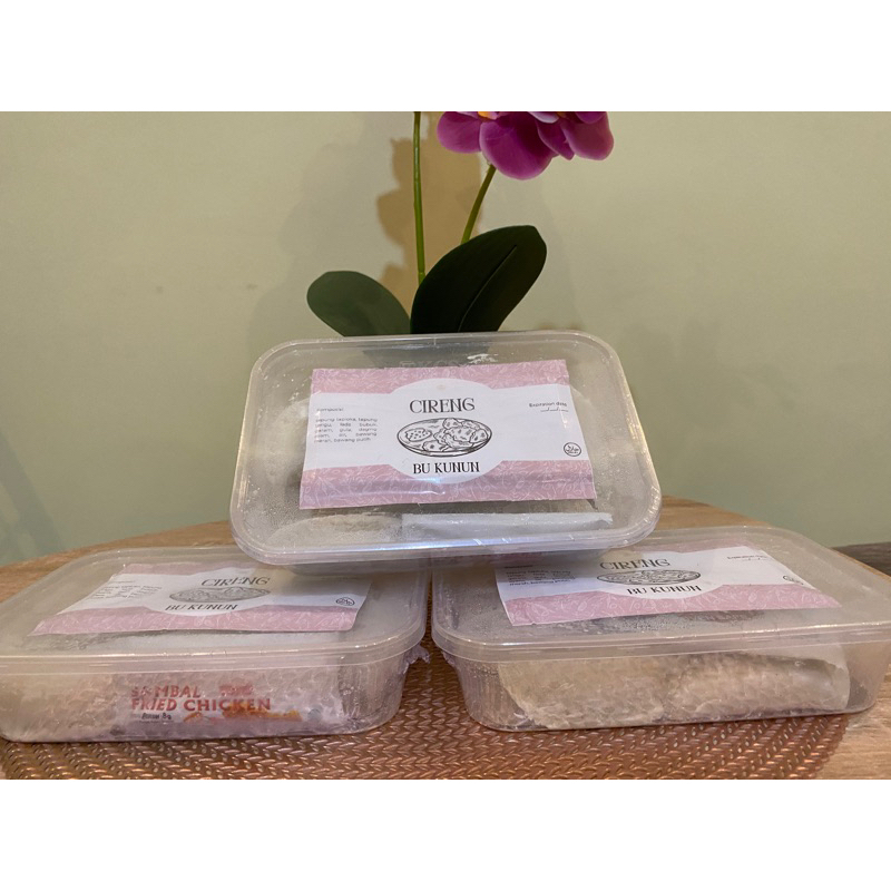 

Cireng Frozen isi Ayam Suwir