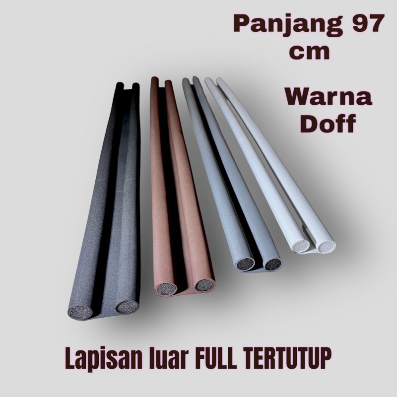 (GAT) Penutup Celah Pintu Bawah Pelindung Celah Pintu Penyekat Pintu / Busa Penutup Celah Bawah Pint