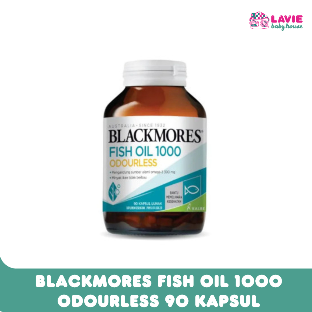 Blackmores Odourless Fish Oil 1000 (90 Kapsul)