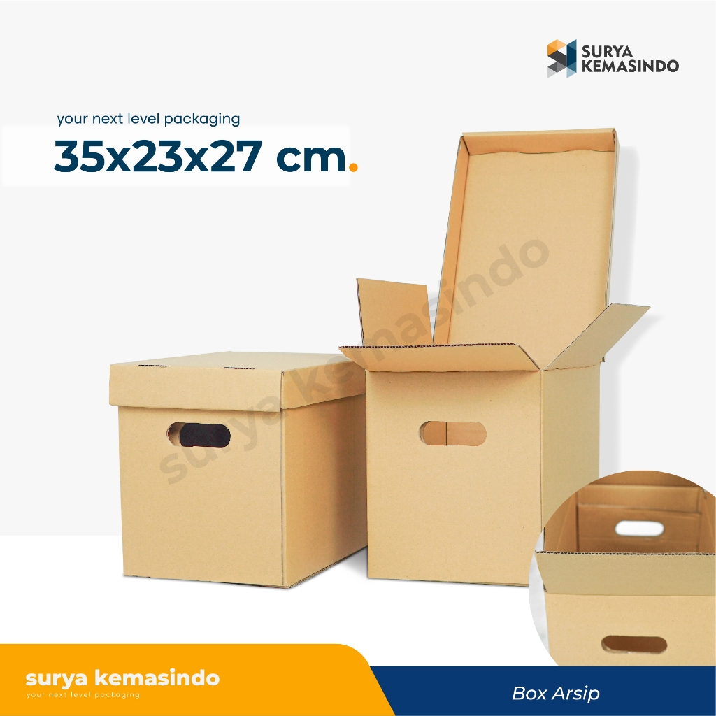 

Box File 35x23x27cm (Storage) KardusFile/Filebox/FileBesar/Arsip/BoxArsip/KardusArsip/Box Document/Document