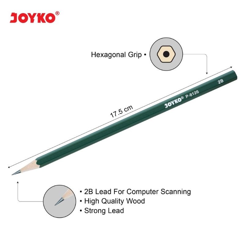 

PENSIL JOYKO P-8126 / PENSIL 2B JOYKO