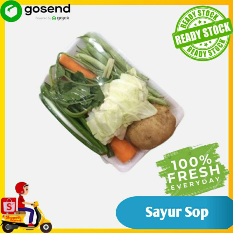 

Paket sayur sop - Sayur Segar -Tukang Sayur Palembang