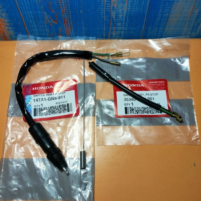 Switch swit rem depan belakang honda Grand kharisma supra x lama all motor bebek rem tromol