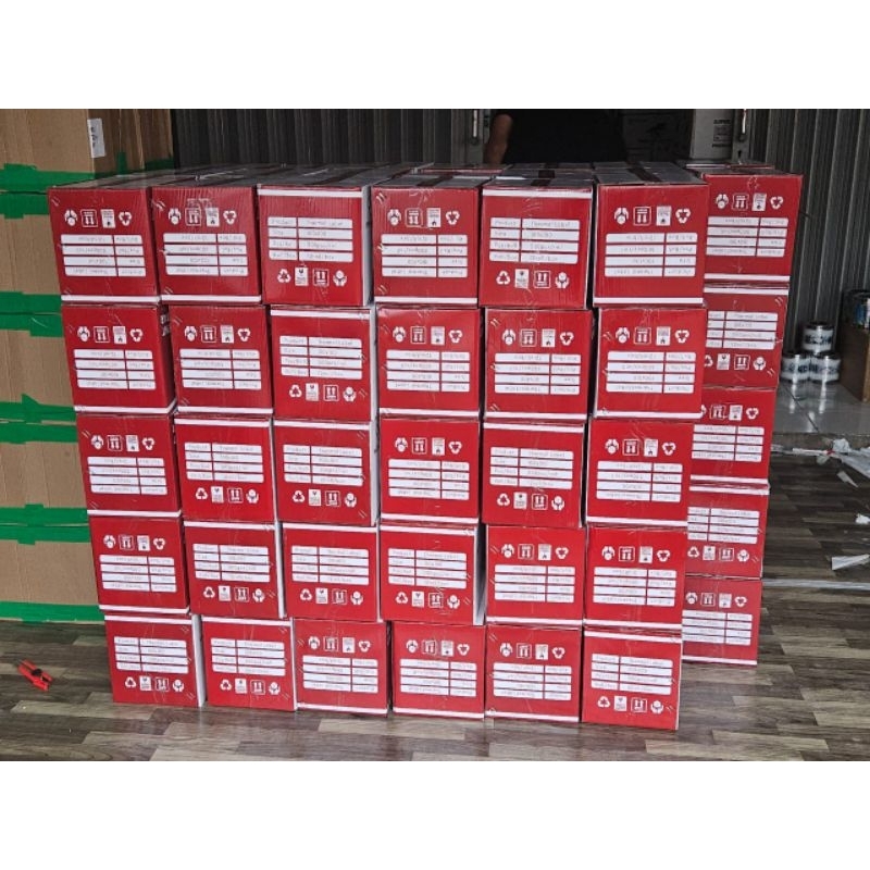 

RK LABEL STIKER THERMAL 100X100MM ISI 500/ROLL / BARCODE 100X100