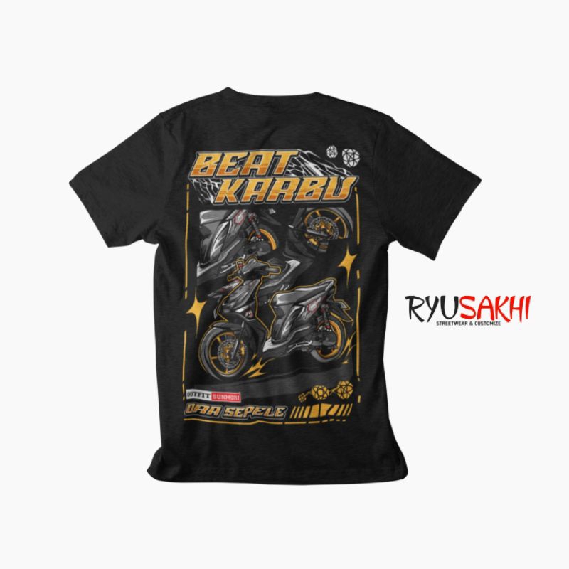 KAOS BEAT KARBU MODIFIKASI PROPER SUNMORI PRIA WANITA SUNMORI