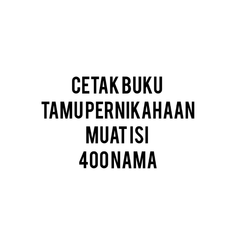 

buku Tamu pernikahan | Wedding books | muat isi 400 nama para tamu