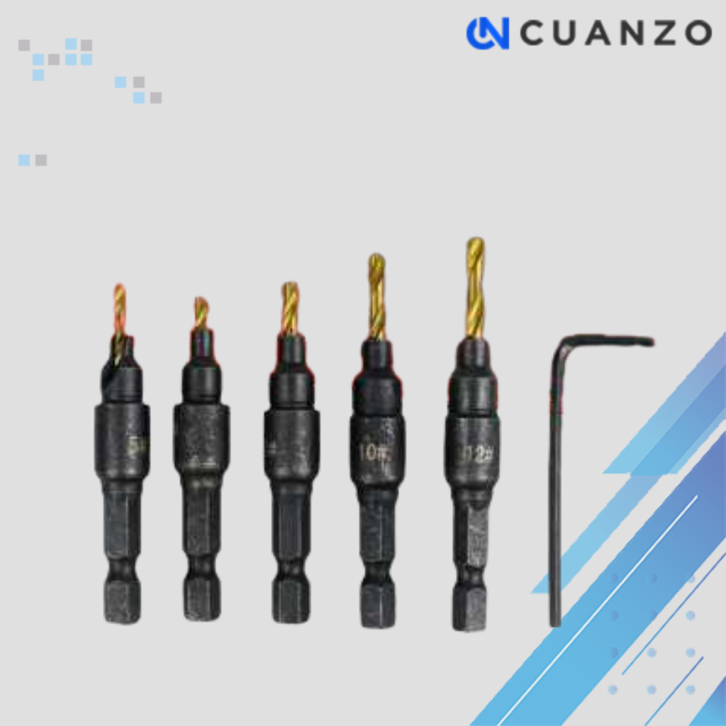 Vastar Mata Bor Drill Bit HSS 1.98-3.56mm 5 PCS / Mata Bor Besi Kayu Beton Pagoda Nachi Tuner Portin