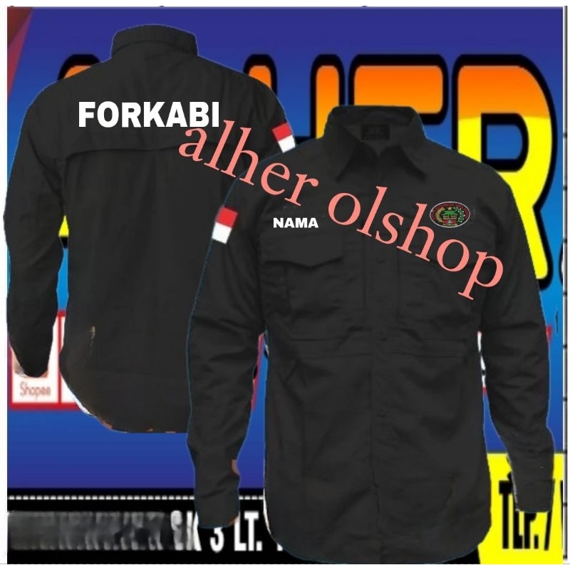 kemeja tactical FORKABI baju tactical FORKKABI seragam tactical FORKKABI kemeja FORKKABI baju FORKKA