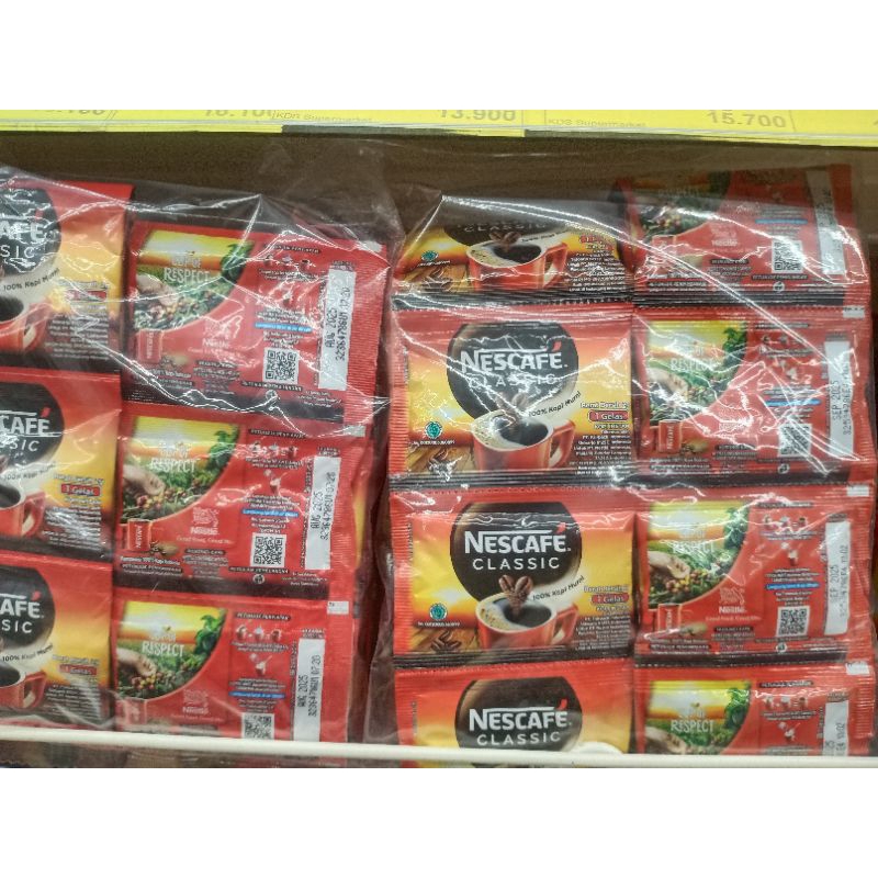 

Nescafe Classic Sashet isi 60