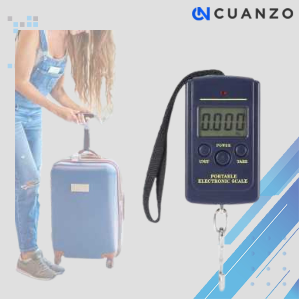 Timbangan Koper Tas Gantung Digital Scale 40kg 0.001kg / Alat Timbangan Gantung Lcd Koper Bagasi Pak