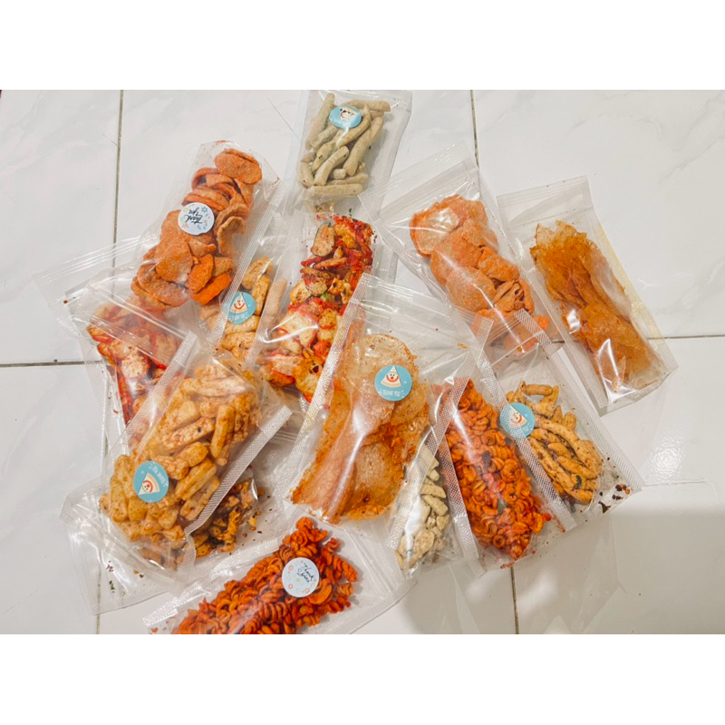 

⭐️MAMAM.NIE⭐️ PAKET USAHA CAMILAN 10pcs PACKAGING BIASA TANPA MERK