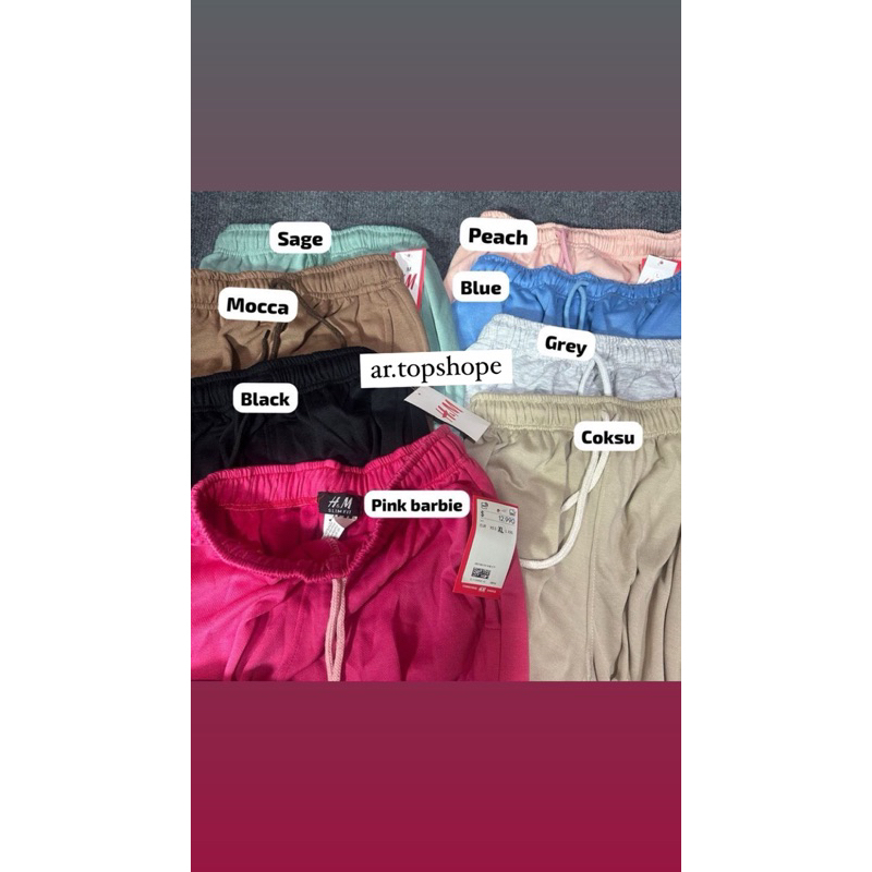 CELANA JOGGER HM PANJANG