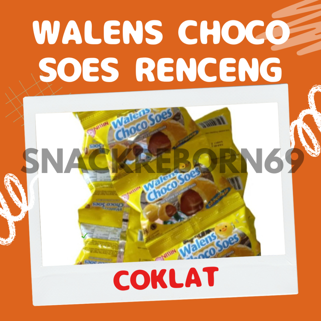 

Wallens Choco Soes Renceng 15 gram Isi 10 Pcs