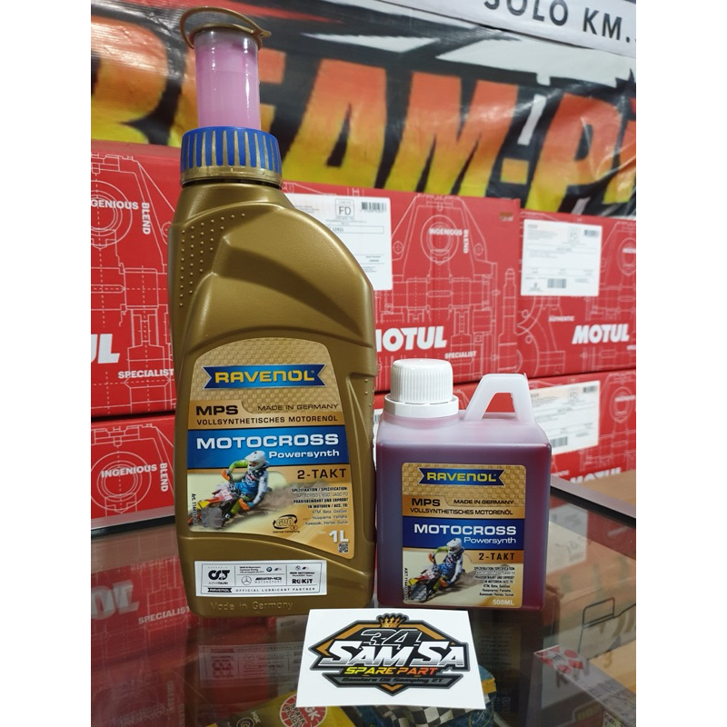 RAVENOL 2T Vollsynthetisches Jaso FD Repack 500ML Original Made In Germany