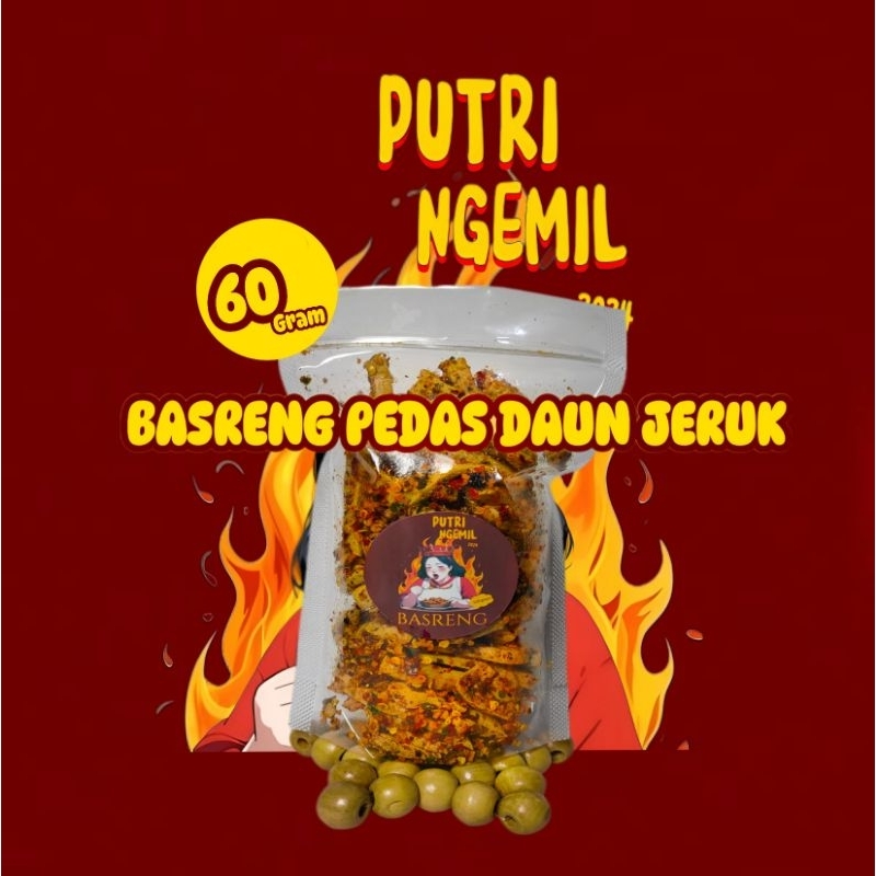 

BASRENG 60GRAM DAUN JERUK PEDAS MURAH BUMBU MELIMPAH VIRAL PREMIUM GRATIS ONGKIR COD PUTRI NGEMIL