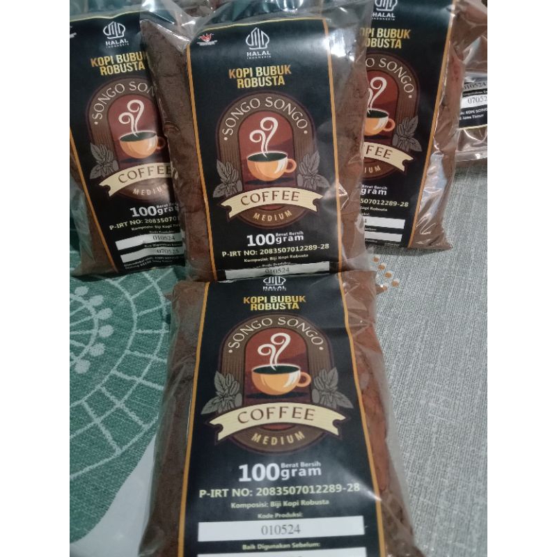 

Robusta caffe 100gram (kopi murni)