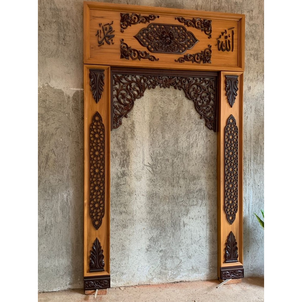 MIHRAB MUSHOLA RUMAH UKIRAN