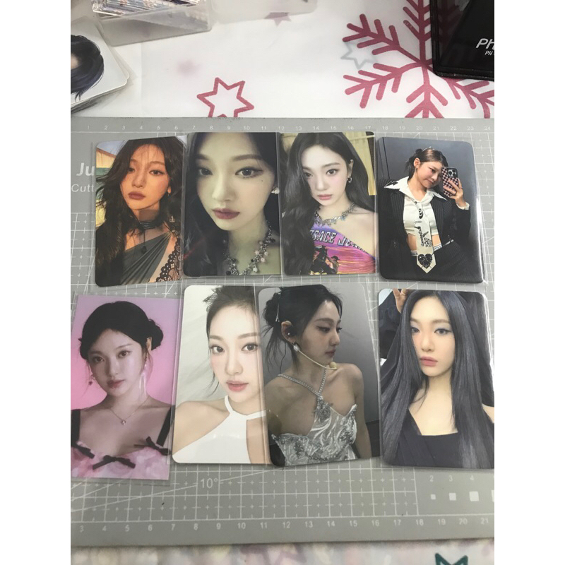 [READYSTOCK ] aespa NINGNING OFFICIAL PHOTOCARD CTMI SYNK DIVE PINK CHRISTMAS