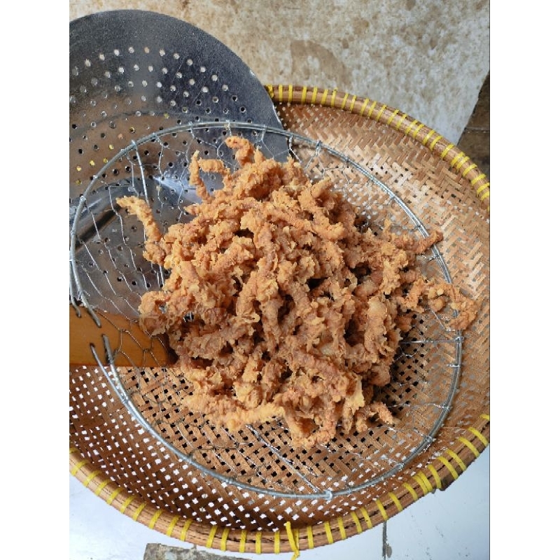 

Usus crispy Pedas/Original