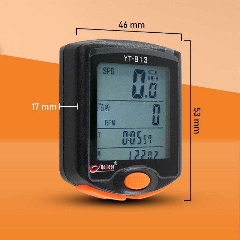 Speedometer Wireless Sepeda - BOOGER