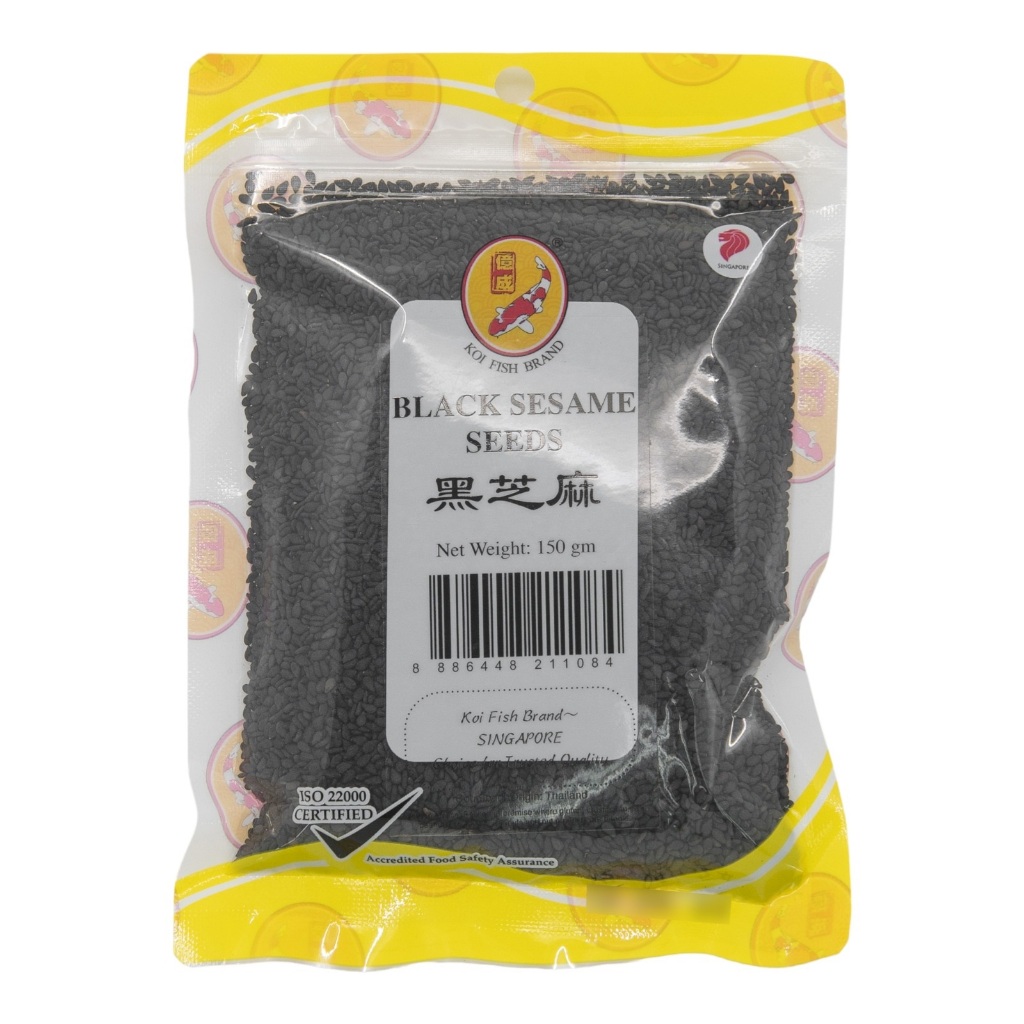 

Koi Fish Brand Black Sesame Seeds 150g