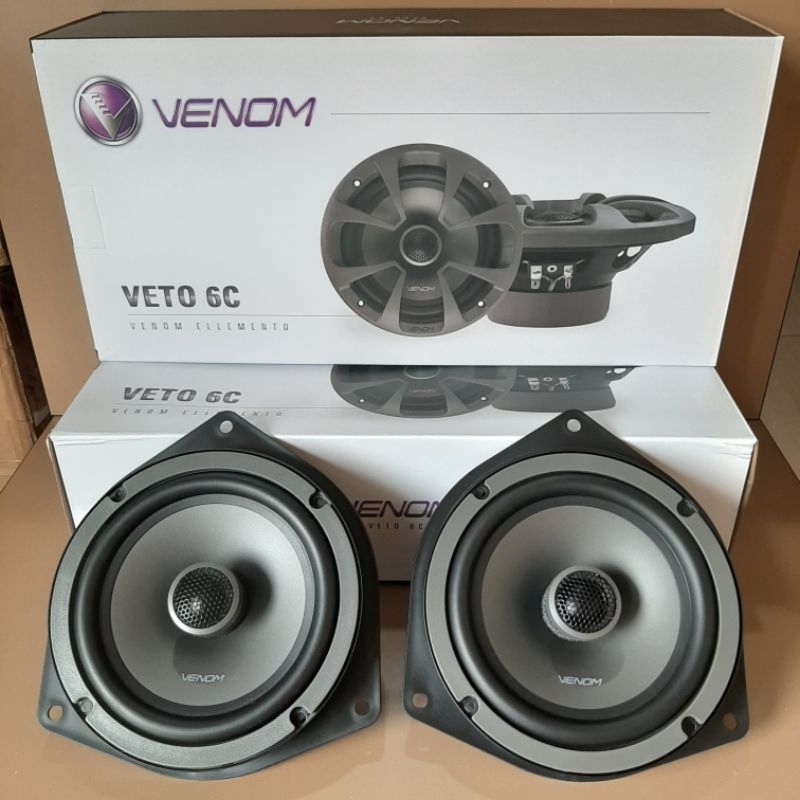 SPEAKER COAXIAL VENOM TOYOTA INNOVA FORTUNER REBORN VENOM VETO 6C