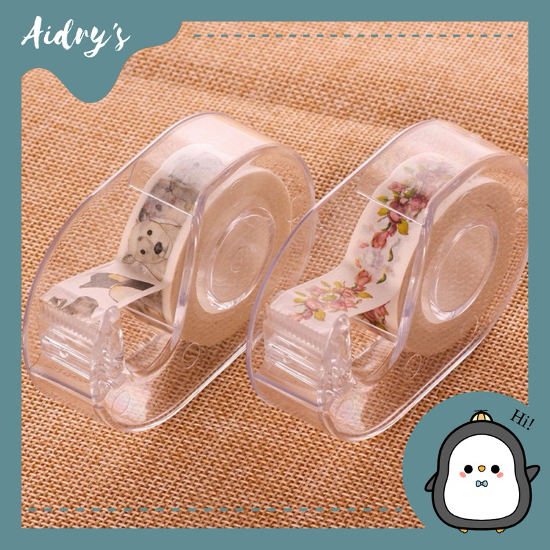 

❤️ AIDRY’SLOVE ❤️ SINGLE DISPENSER TAPE TRANSPARANT | DISPENSER CUTTING MURAH | DISPENSER TEMPAT SELOTIP BENING LUCU