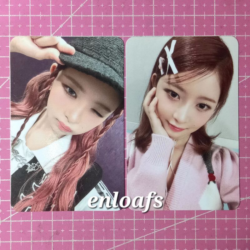 PHOTOCARD OFFICIAL REI MINE OFF THE RECORD BADDIE YOKOHAMA LIVE DAY 2 RED HAIR WINK TOPI JAPAN SHOW 
