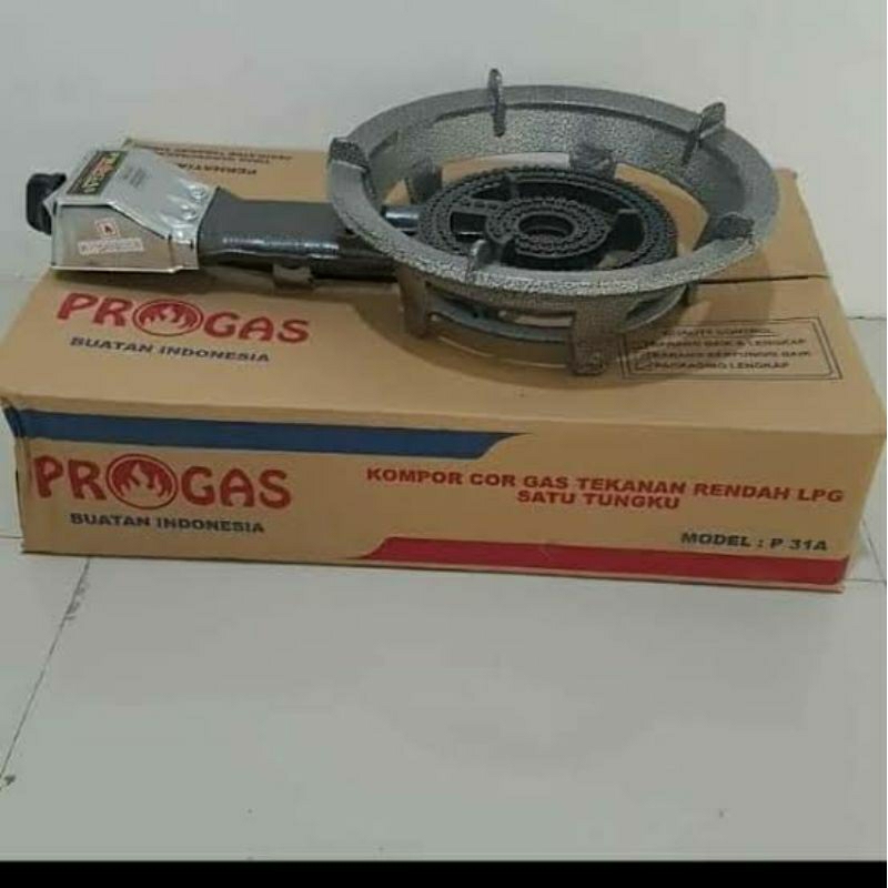Kompor Cor Gas satu tungku PROGAS