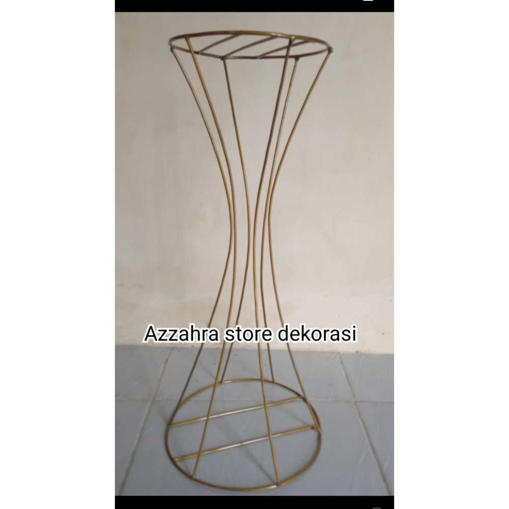 FULL BESI STANDING BUNGA / BOKORAN BUNGA DEKORASI ( 100CM)