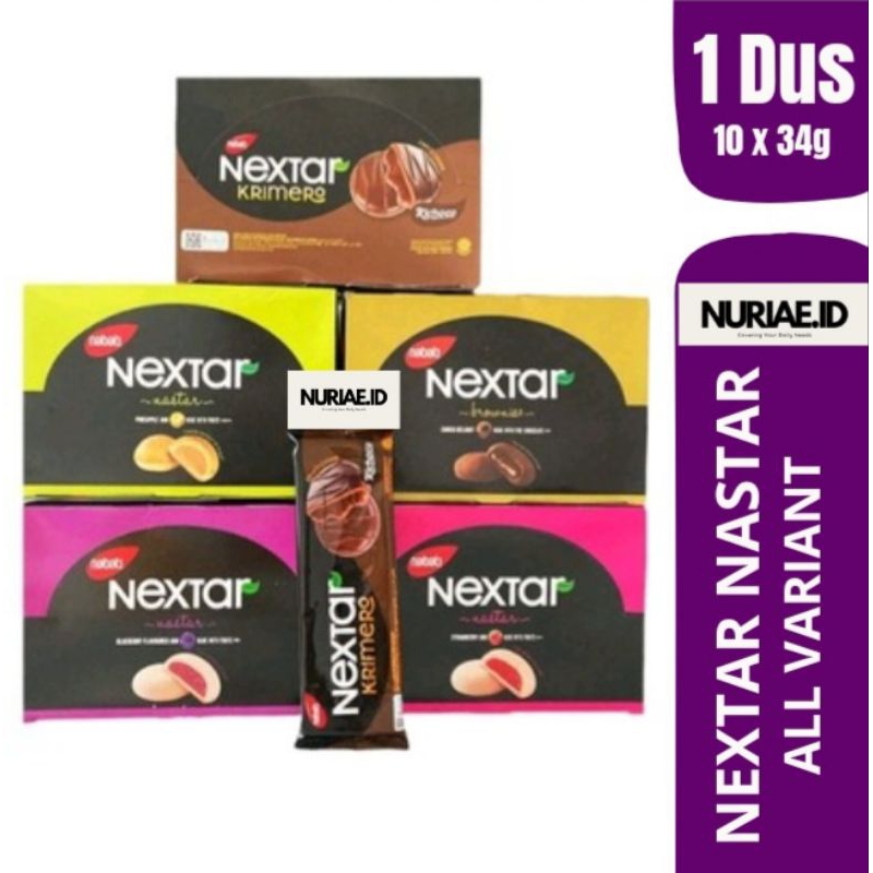 

Nabati Nextar Nastar 1 BOX (isi 10 x 34) - TERSEDIA SEMUA RASA/VARIANT