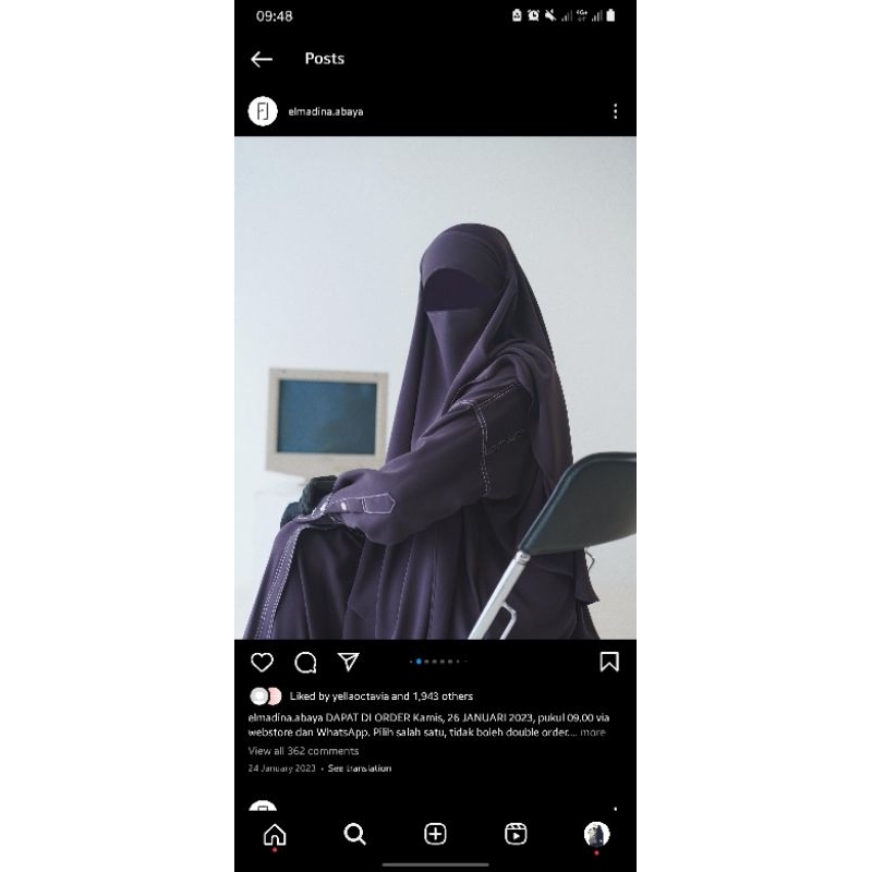 PRELOVED FK AM RAISIN size L