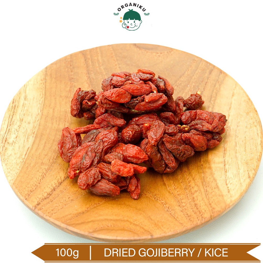 

el baru Natural Gojiberry Goji Berry Gojiberries Kice Wolfberries 1G FMC